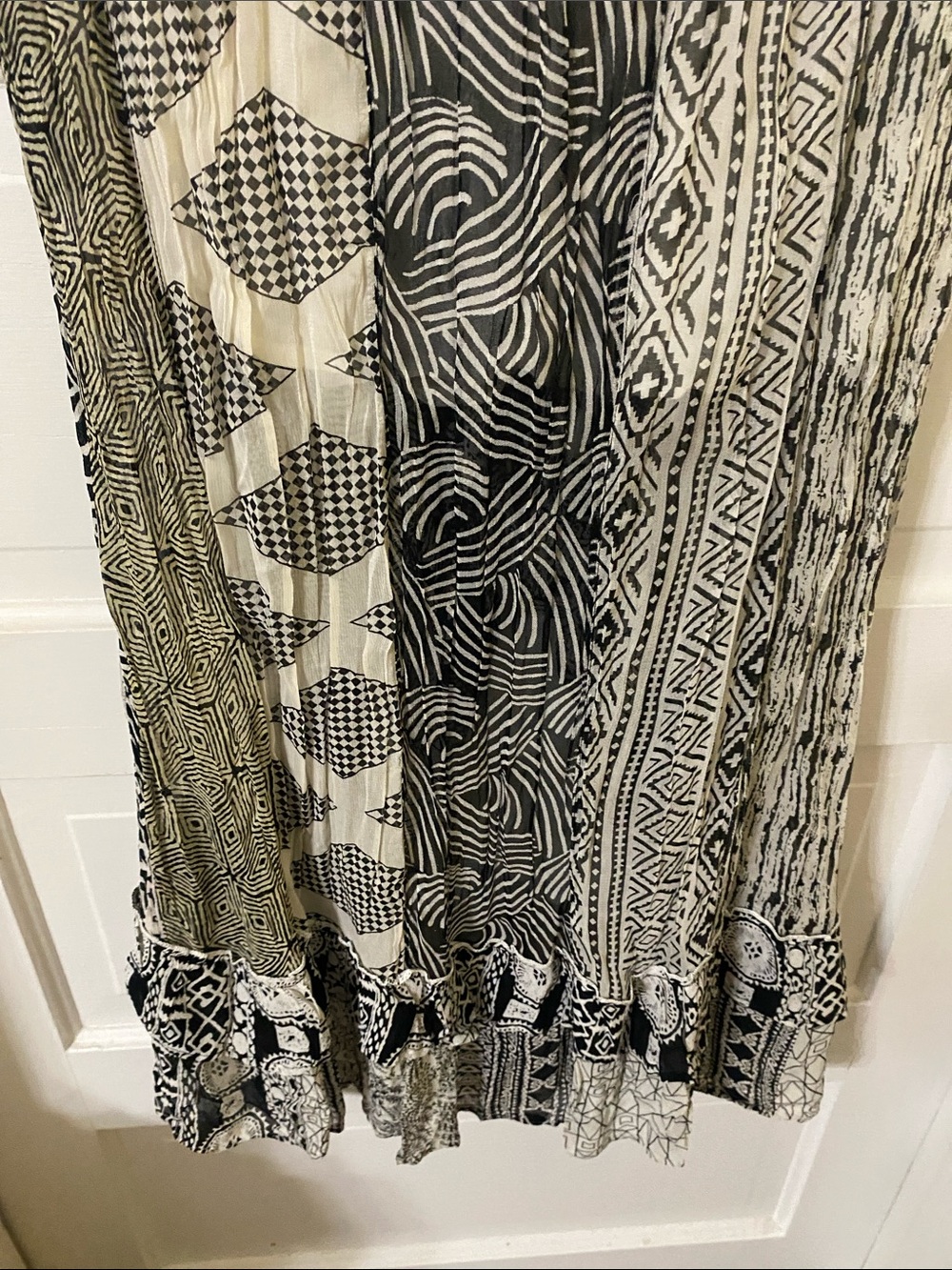 Young Threads Boho High-Low Ruffle Skirt Size Medium - Picture 7 of 8